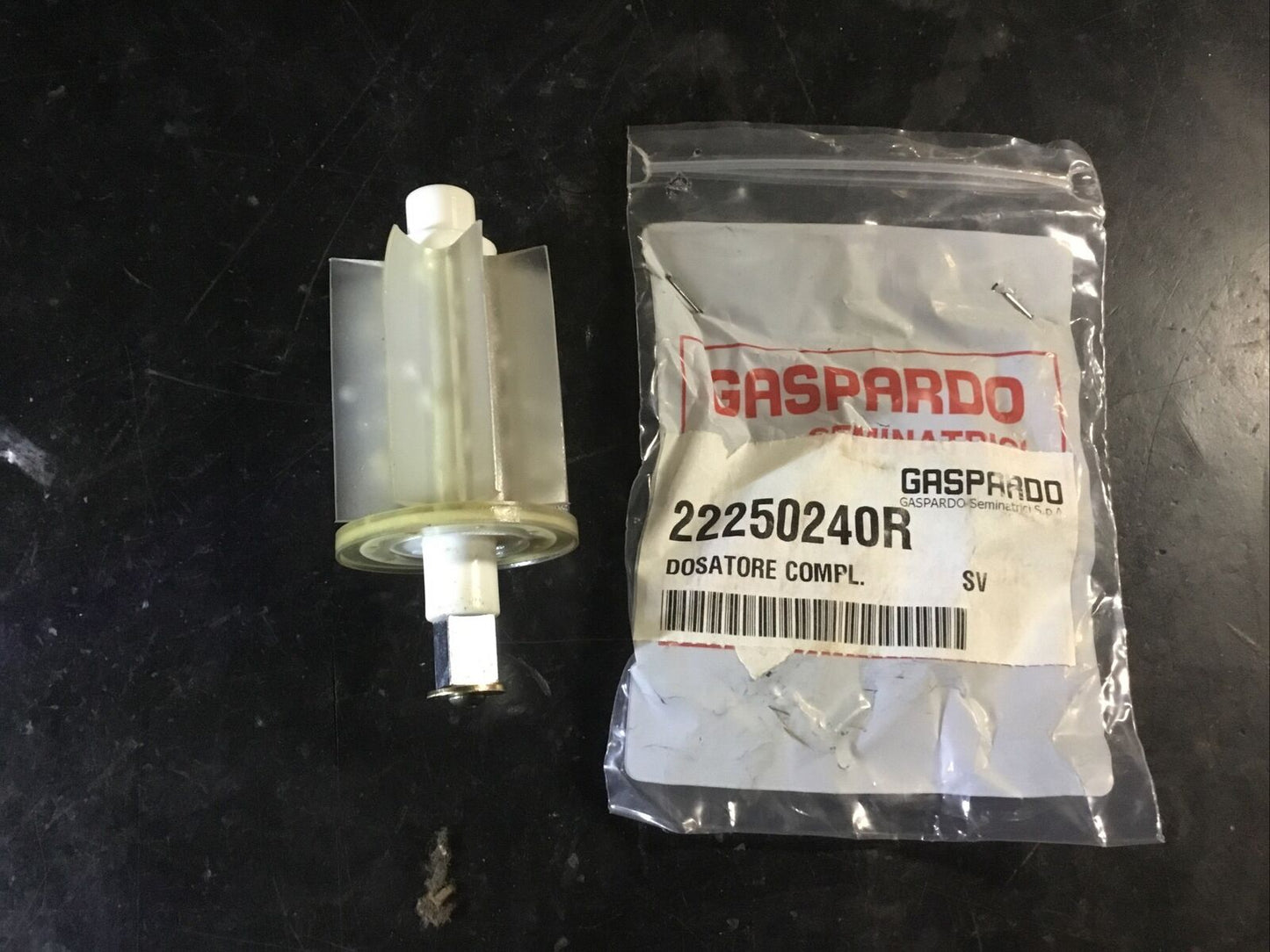 Gaspardo G22250240R Cilindro 8 scanalature per dosatore granulare seminatrice