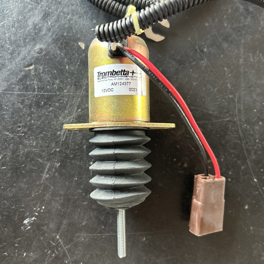 SOLENOIDE ARRESTO GASOLIO JOHN DEERE AM124377 PER 955 F935